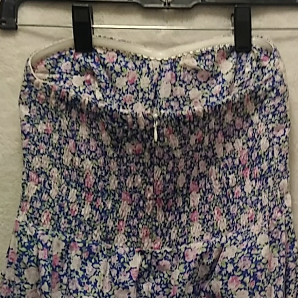Rue21 Strapless Floral Dress l Floral Sundress - Picture 4 of 8